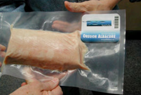 Package of PFX-branded Albacore